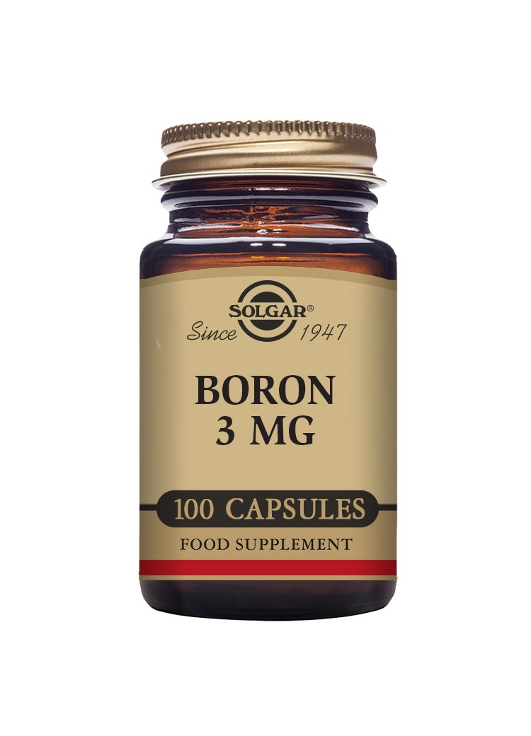 Solgar Boron 3 mg Vegetable Capsules