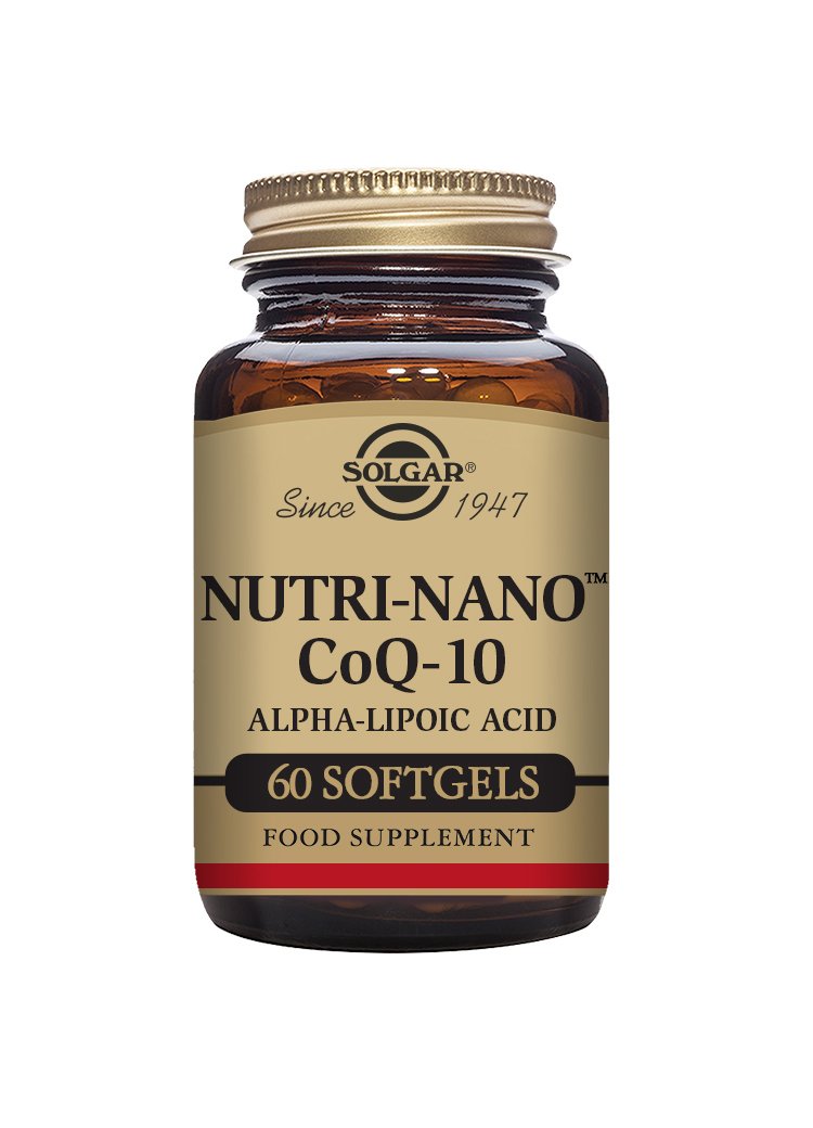 Solgar Nutri-Nano(TM) CoQ-10 Alpha Lipoic Acid Softgels