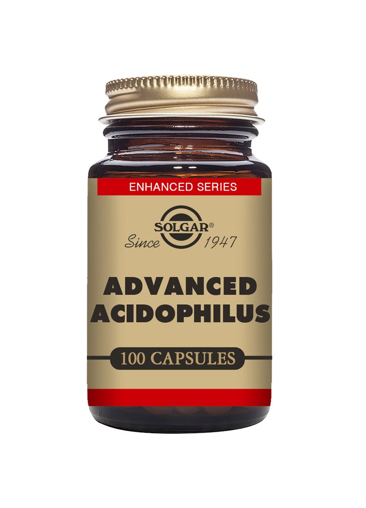 Solgar Advanced Acidophilus (100% Dairy Free) Vegetable Capsules