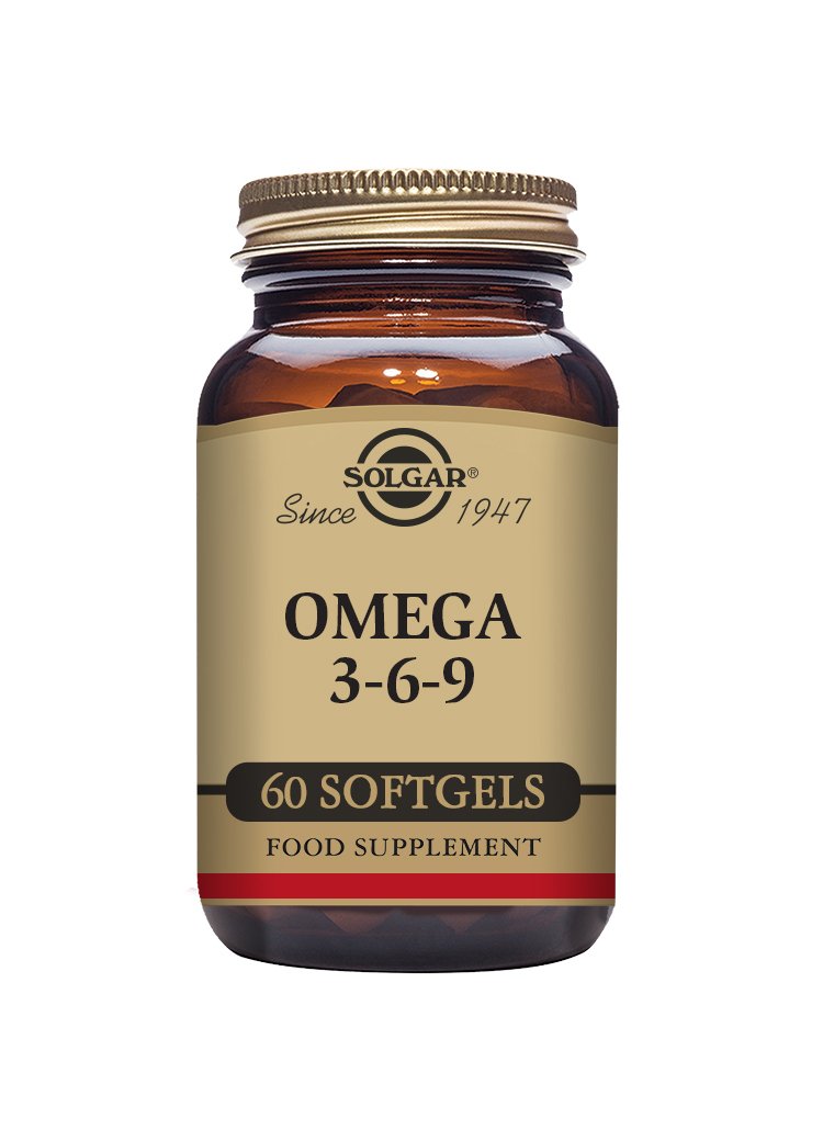 Solgar Omega 3-6-9 Fish, Flax, Borage Softgels