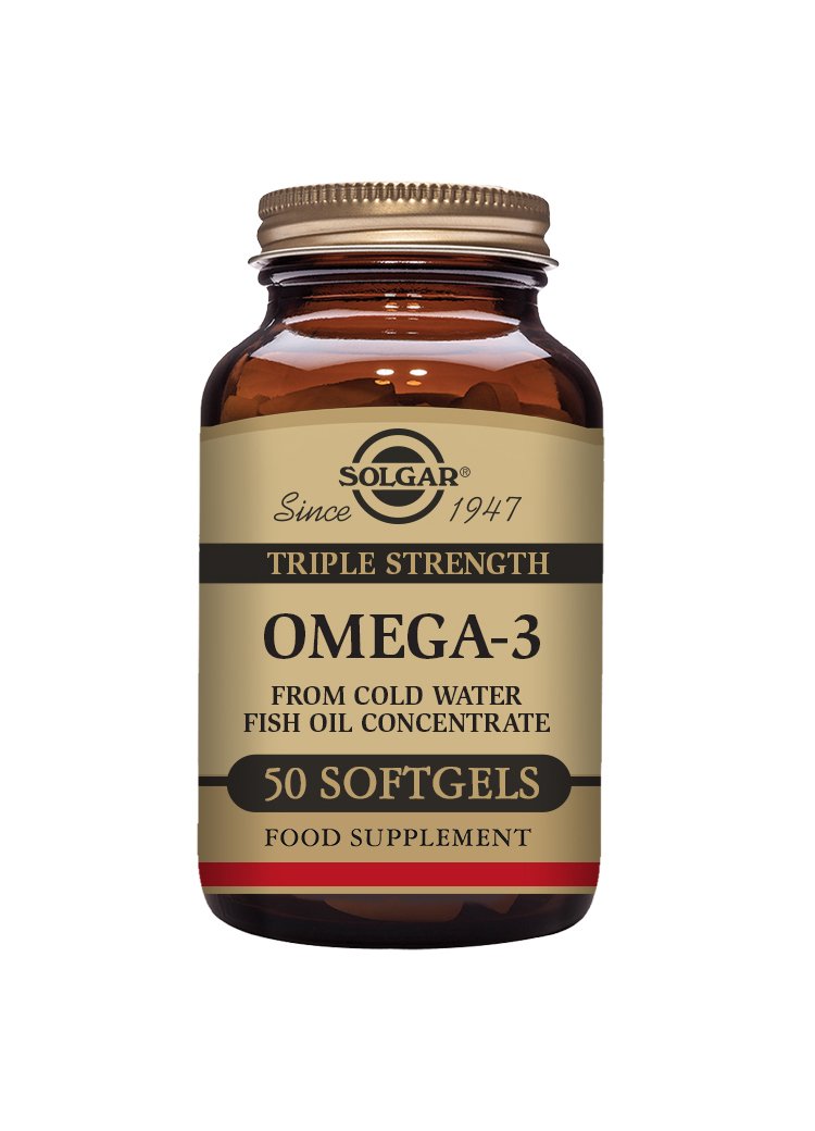 Solgar Triple Strength Omega-3 Softgels
