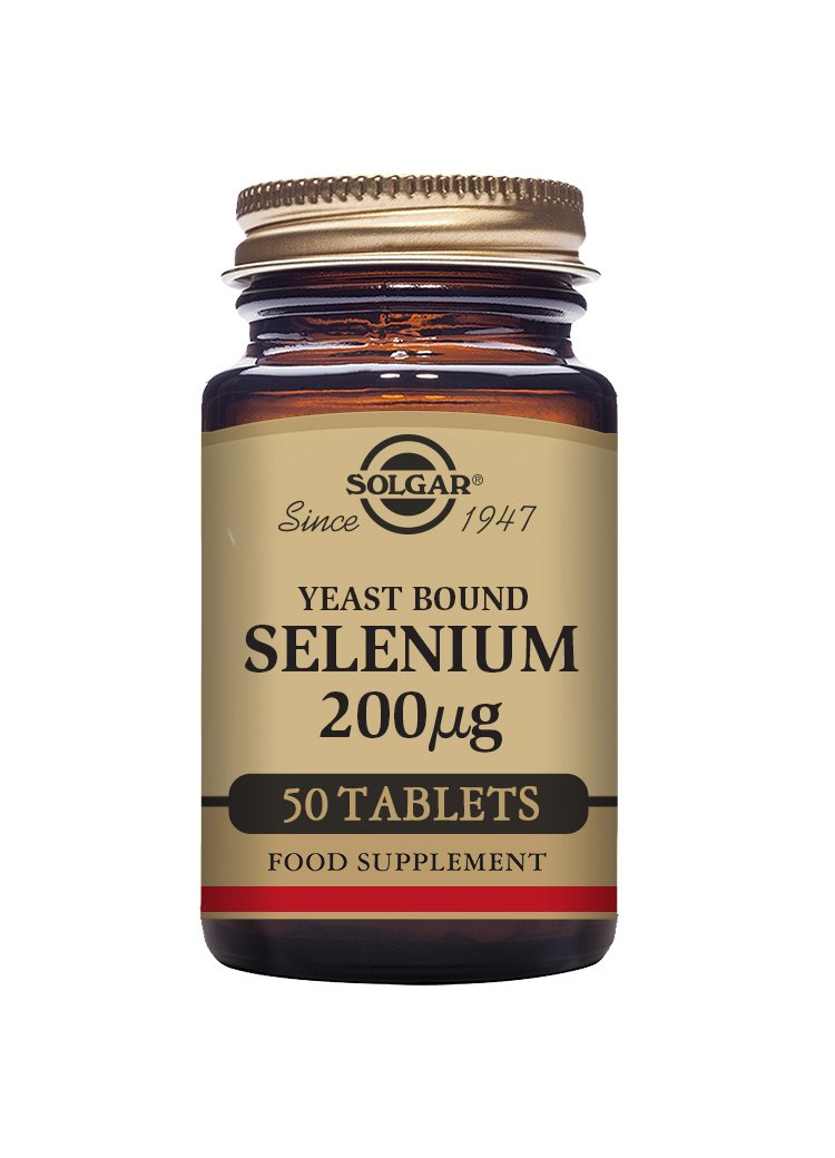 Solgar Selenium 200 «µg Tablets (Yeast Bound)