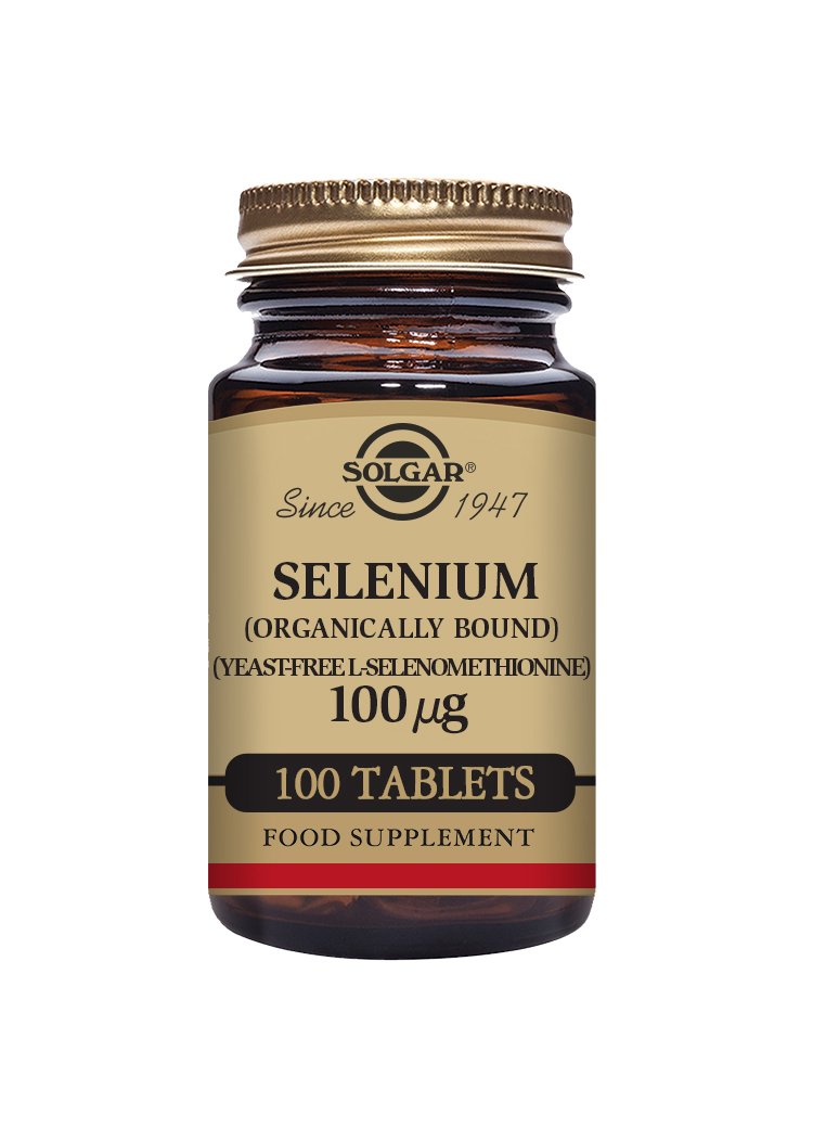 Solgar Selenium 100 «µg Tablets (Yeast-Free)