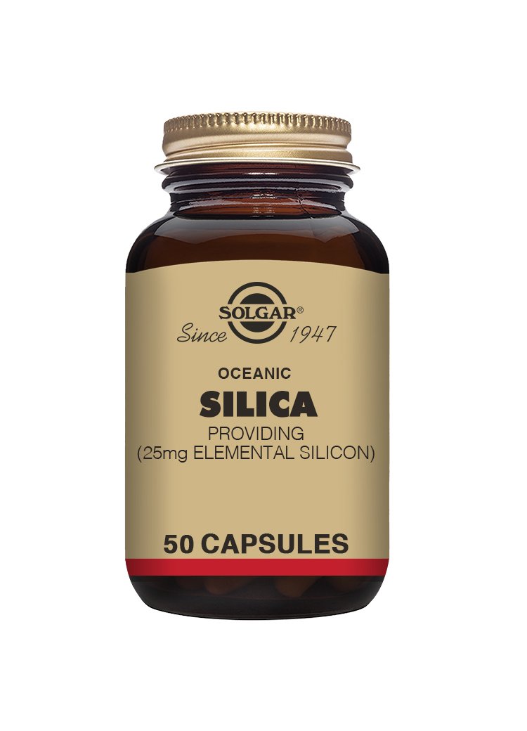 Solgar Oceanic Silica 25 mg Vegetable Capsules