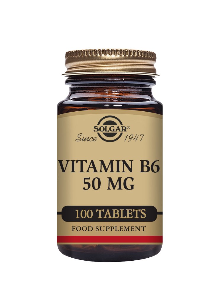 Solgar Vitamin B6 50 mg Tablets