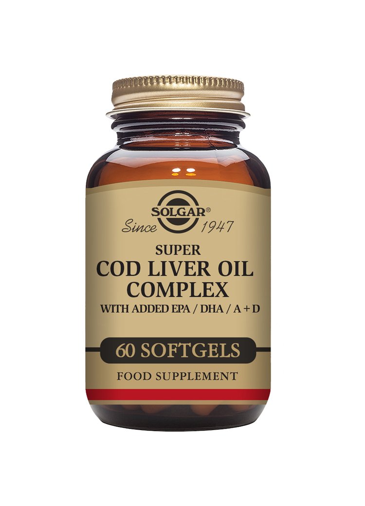Solgar Super Cod Liver Oil Complex Softgels