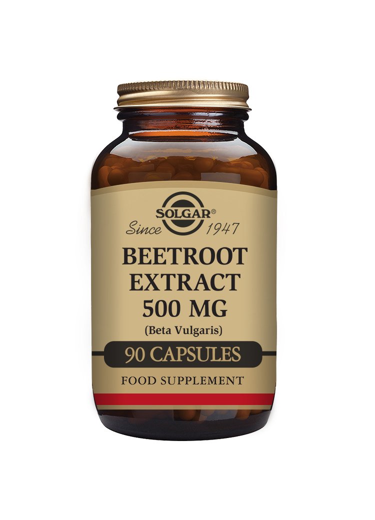 Solgar Beetroot Extract 500 mg Vegetable Capsules