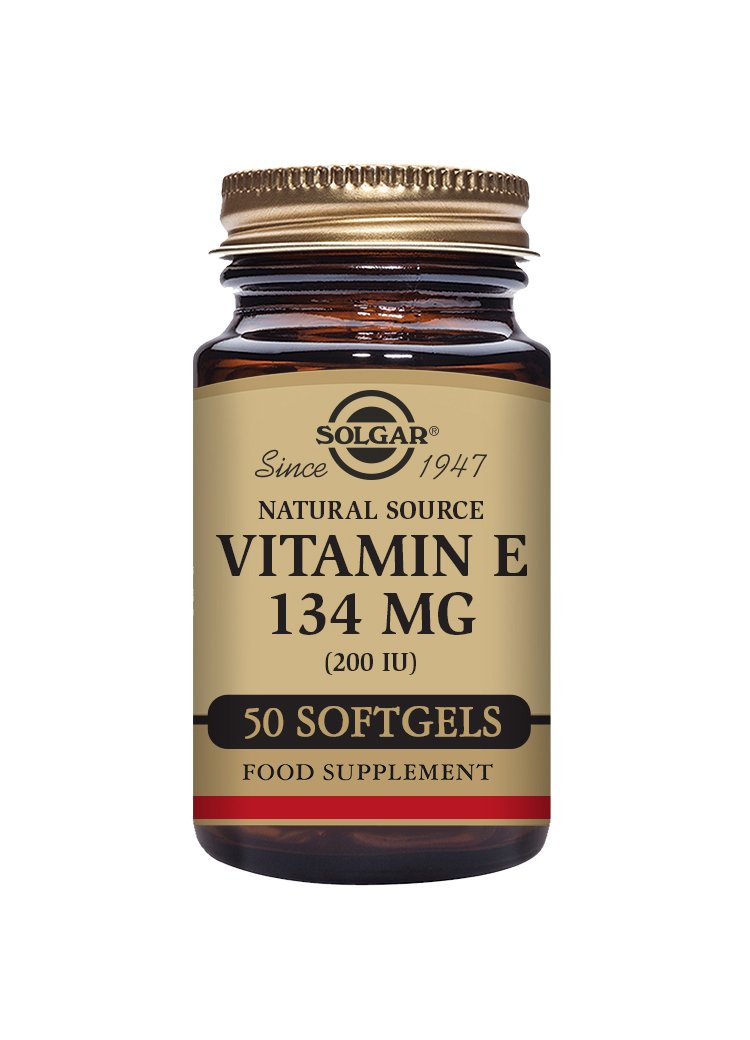 Solgar Vitamin E 134 mg (200 IU) Softgels 