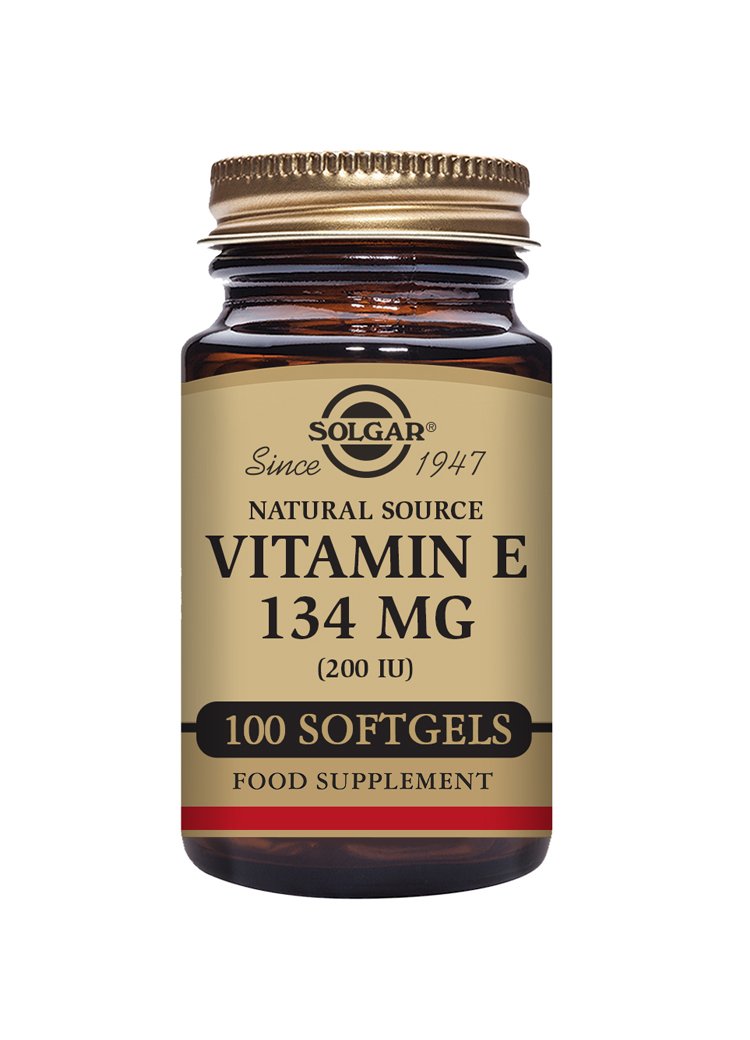 Solgar Vitamin E 134 mg (200 IU) Vegetable Softgels