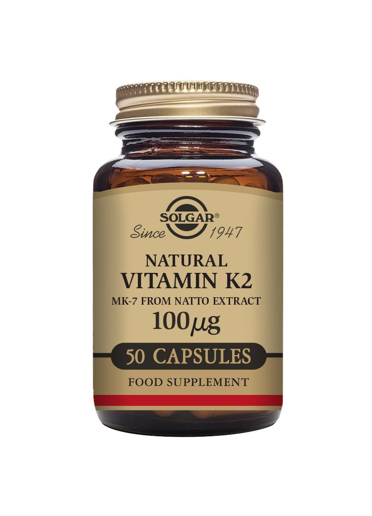 Solgar Vitamin K2 100 «µg Vegetable Capsules