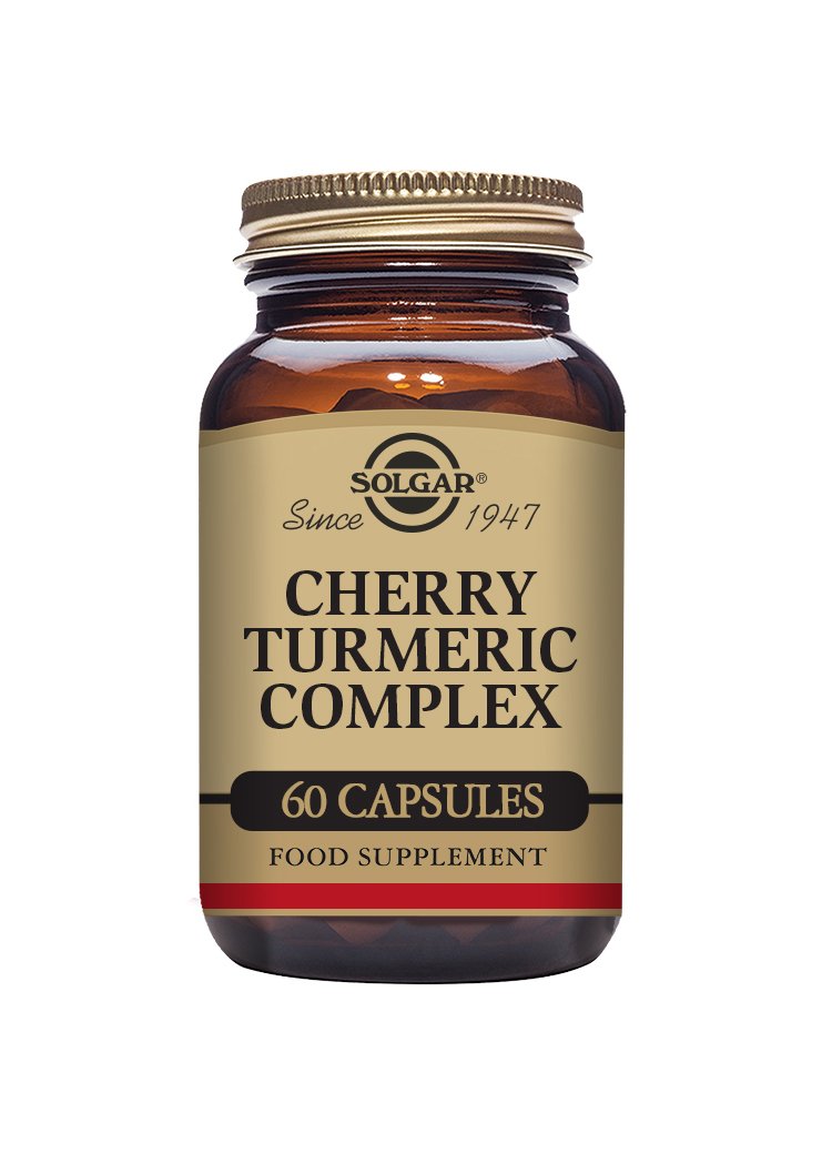 Solgar Cherry Turmeric Complex Vegetable Capsules