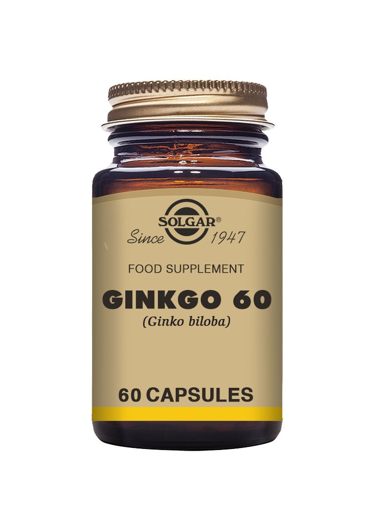 Solgar Ginkgo 60 Vegetable Capsules