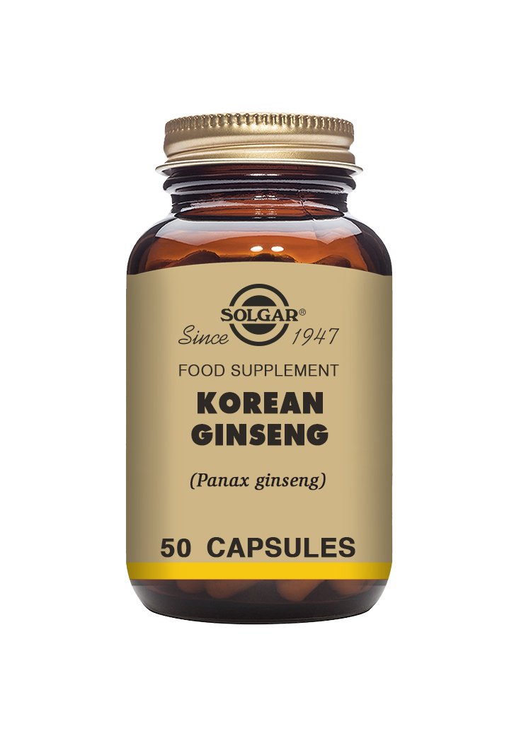 Solgar Korean Ginseng Vegetable Capsules