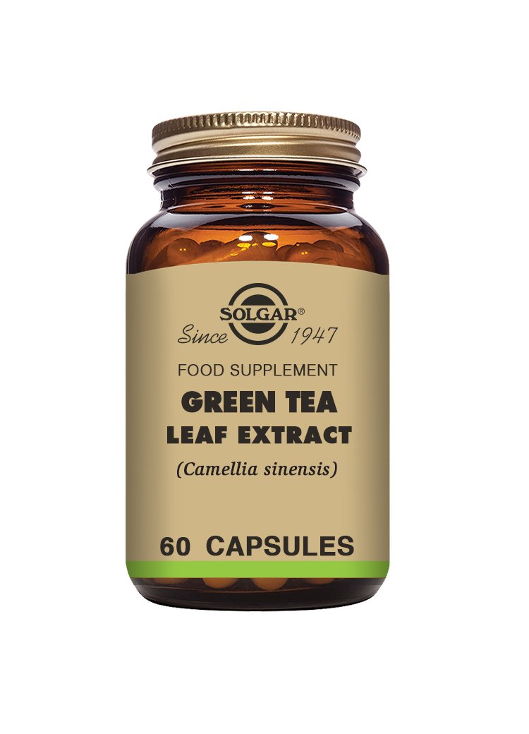 Solgar Green Tea Leaf Extract Vegetable Capsules