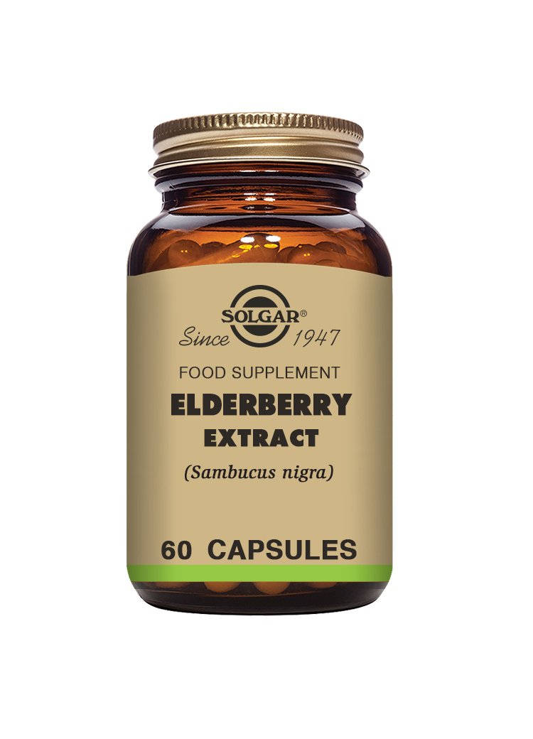 Solgar Elderberry Extract Vegetable Capsules