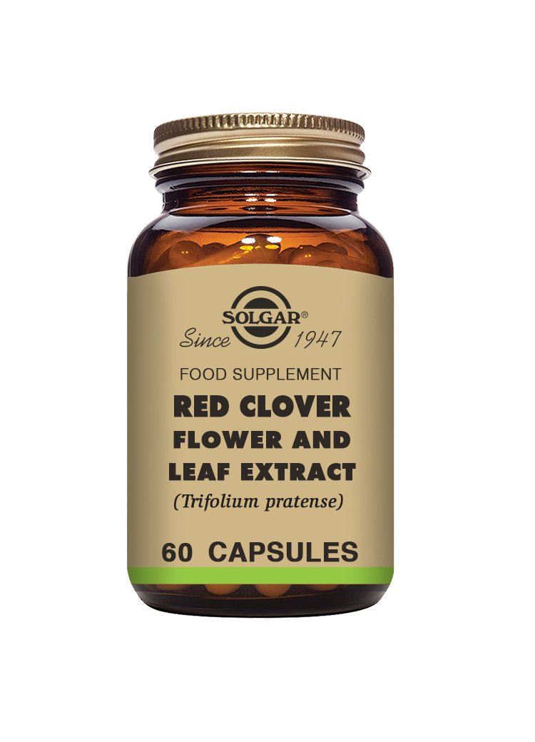 Solgar Red Clover Flower and Leaf Extract Vegetable Capsules