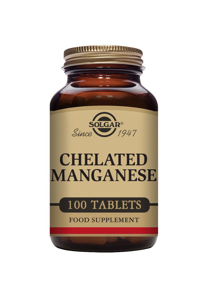 Solgar Chelated Manganese Tablets
