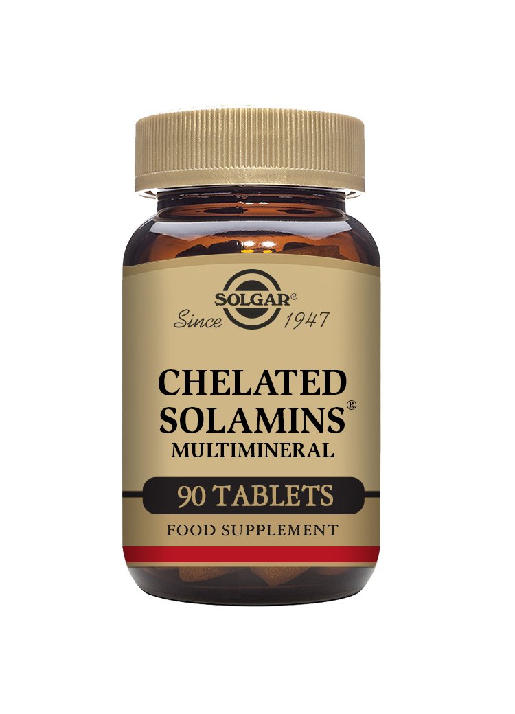 Solgar Chelated Solamins Multimineral Tablets