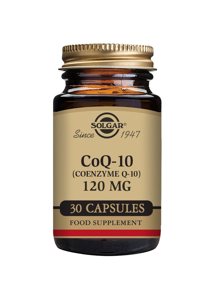 Solgar Coenzyme Q-10 120 mg Vegetable Capsules