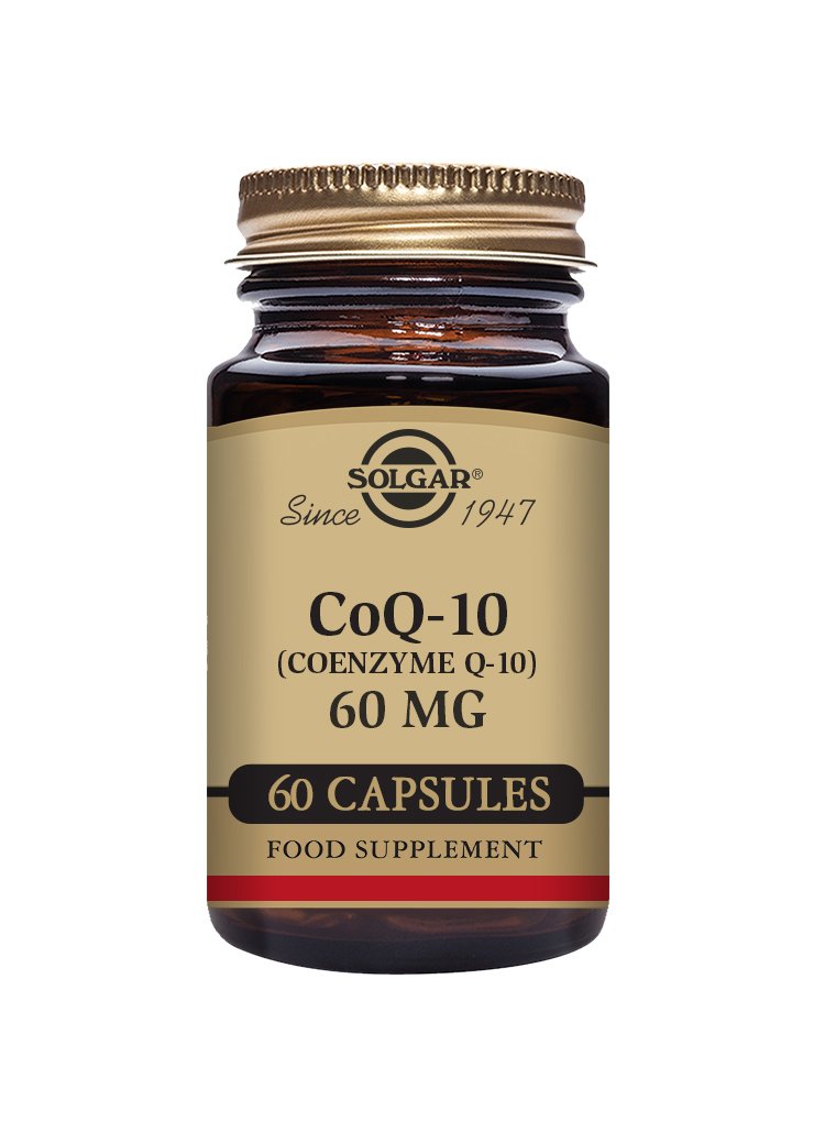 Solgar Coenzyme Q-10 60 mg Vegetable Capsules