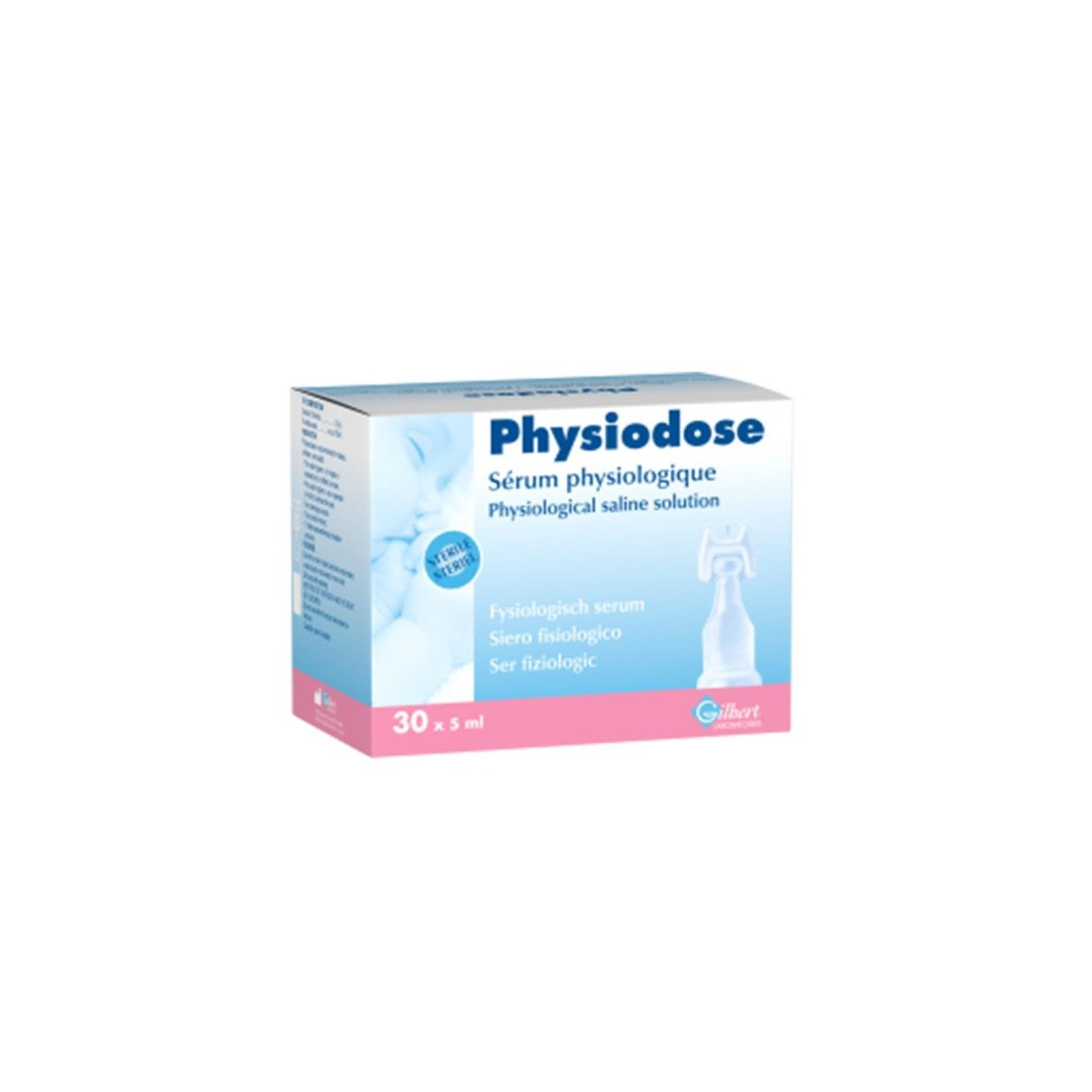 Gilbert Physiodose Physiological Saline Solution 40 x 5ml