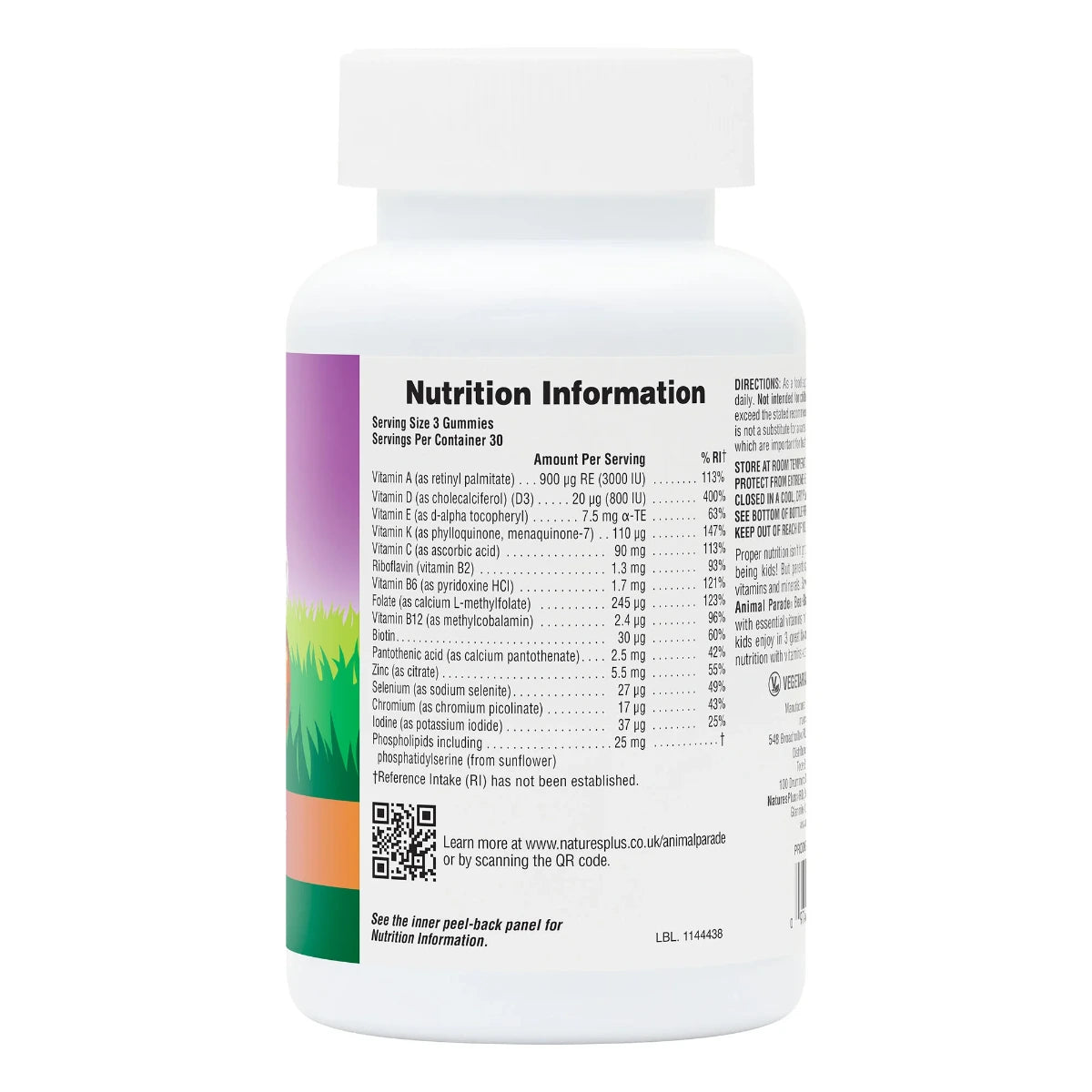 Nature's Plus Animal Parade Multivitamin Gummies 