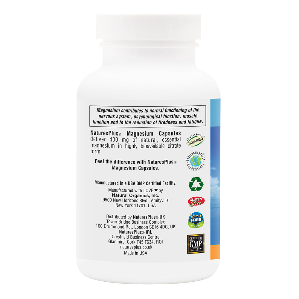 Nature's Plus Magnesium Capsules