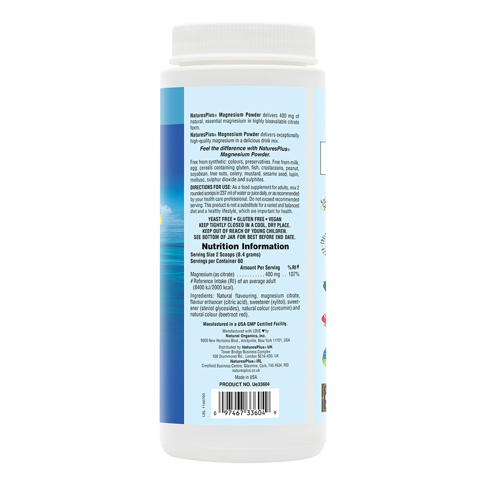 Nature's Plus Orange Magnesium Powder