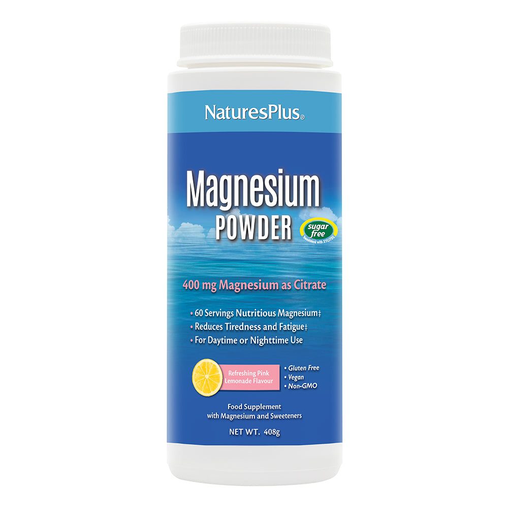 Nature's Plus Pink Lemonade Magnesium Powder 408g