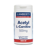 Lamberts Health Care Acetyl L-Carnitine 500mg