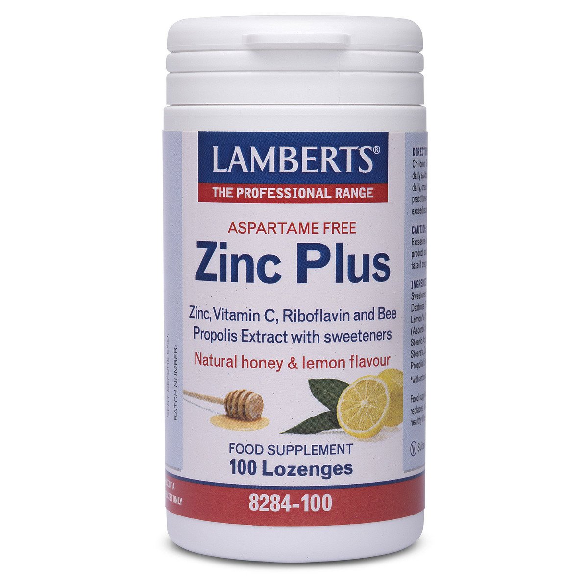 Lamberts Health Care Zinc Plus Lozenges