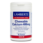 Lamberts Health Care Chewable Calcium 400mg