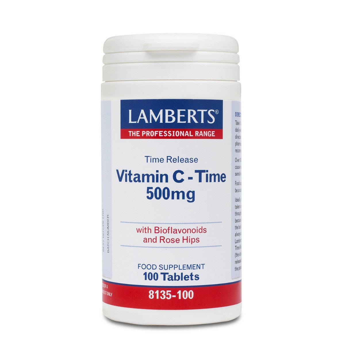 Lamberts Health Care Time Release Vitamin C 500mg