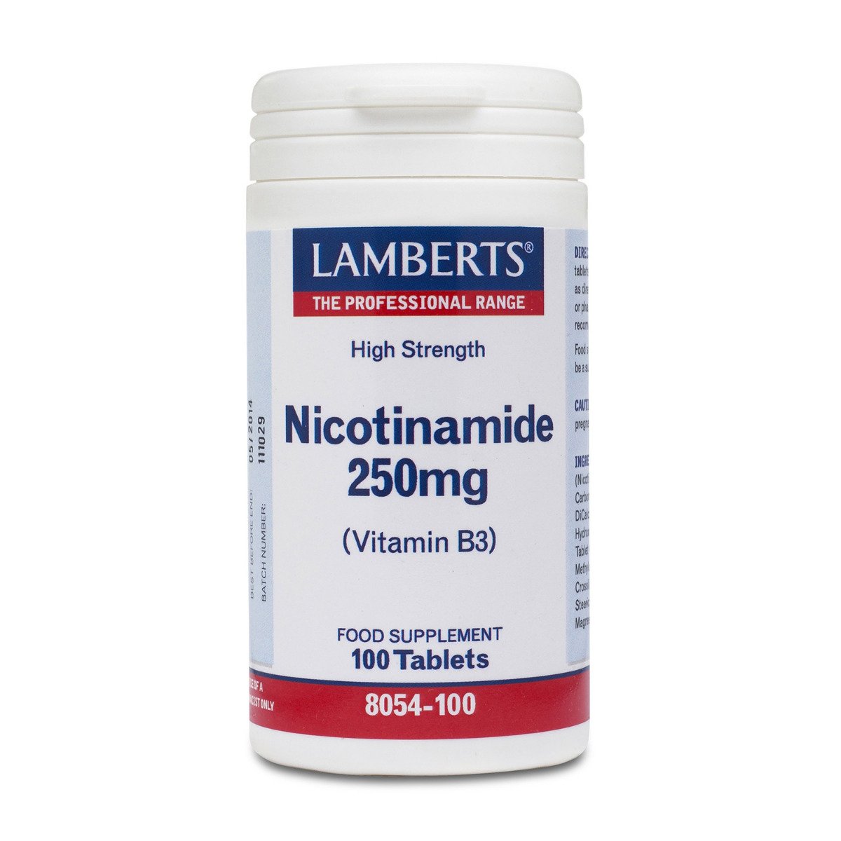 Lamberts Health Care Nicotinamide 250mg