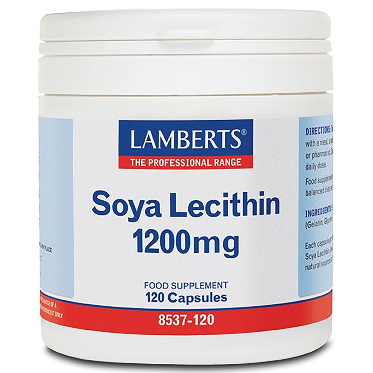 Lamberts Health Care Soya Lecithin Capsules 1200mg