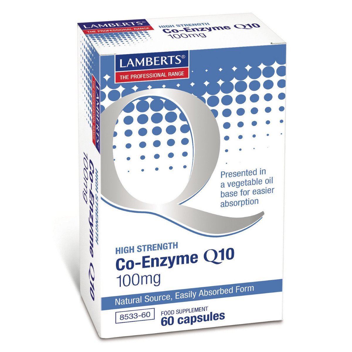 Lamberts Health Care Co-Enzyme Q10 100mg
