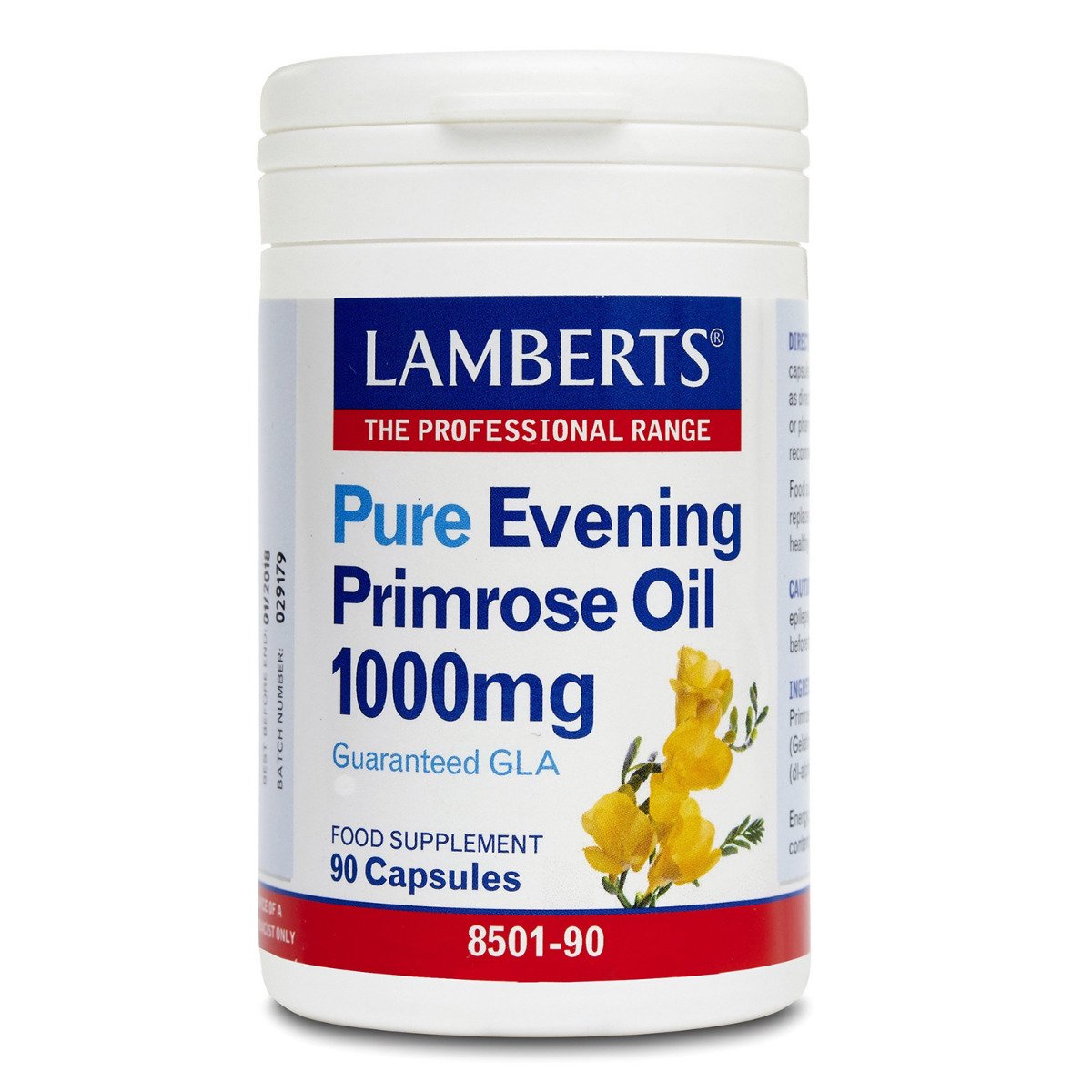 Lamberts Health Care Pure Evening Primrose Oil 1000mg