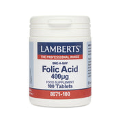 Lamberts Health Care Folic Acid 400µg